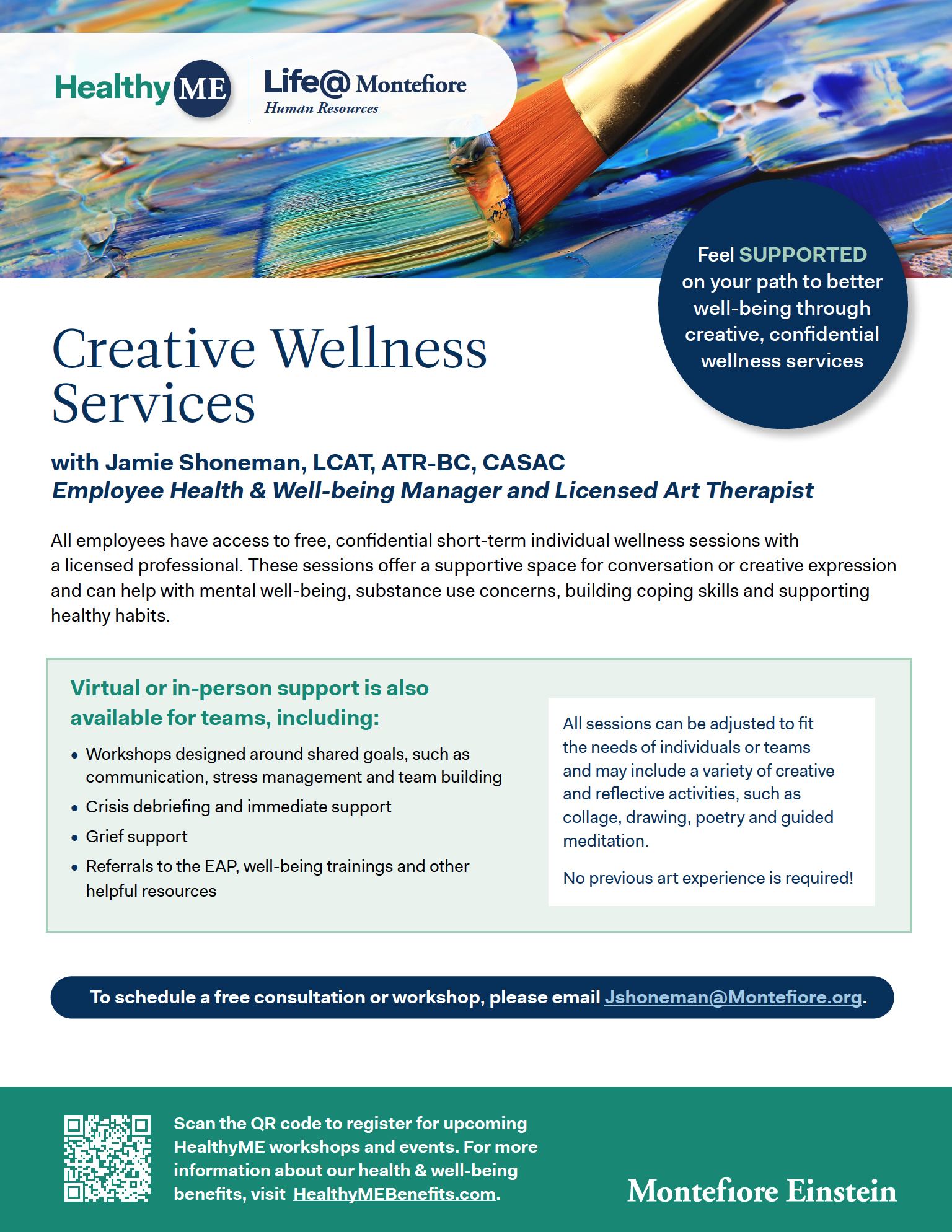 Creative Wellness Services Flyer Thumbnail
